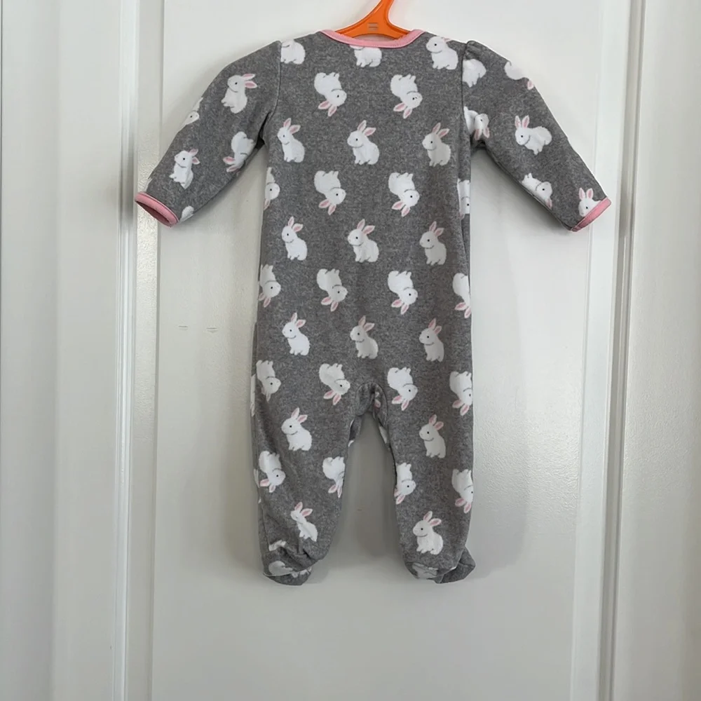 Carters bunny fleece sleeper size 3-6m - Picture 3 of 3